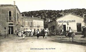 1407- Zemmora - Rue de Tiaret